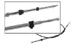 Трос газа/реверса длиной 17 футов (5,1 м.).