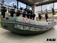 Лодка MISHIMO LITE 335 Пиксель зеленый