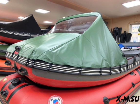 Носовой тент MISHIMO 390 LITE/PRO/LITE DF зеленый