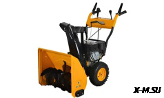 Снегоуборщик GаrdenPro 6,5 лс, KCD24, руч+элект старт, 6+2, LONCIN H200 (196), 610 мм, колеса 13&quot;