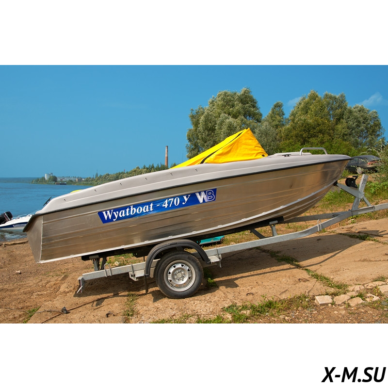 Алюминиевый катер WYATBOAT-470У Алюминиевый катер WYATBOAT-470У