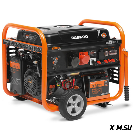 Генератор бензиновый DAEWOO GDA 9500DPE-3