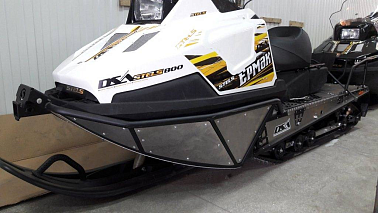 Комплект защиты днища на снегоход ЕРМАК STELS с установкой