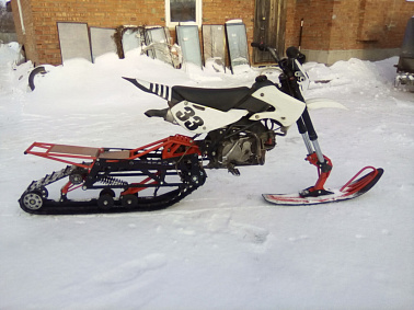 Снегоходный комплект Кубена на 250 мото