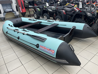Лодка MISHIMO LITE 370 Бирюзовый-Чёрный