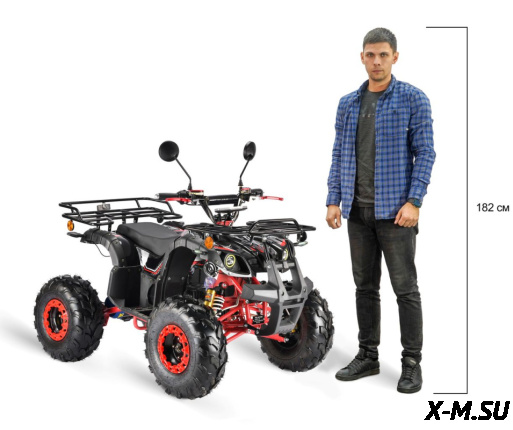 Электроквадроцикл WHITE SIBERIA SNEG PRO 3000W