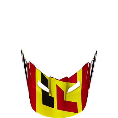 Козырек к шлему Fox V1 Mako Helmet Visor Yellow