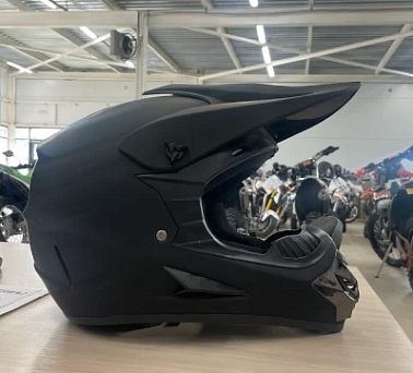 Шлем кроссовый HETOSHI XD1-12 цв. Черный матовый  р. M 