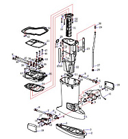 Дейдвуд 2-Х ТАКТНОГО ПЛМ PARSUN T60A FWL
