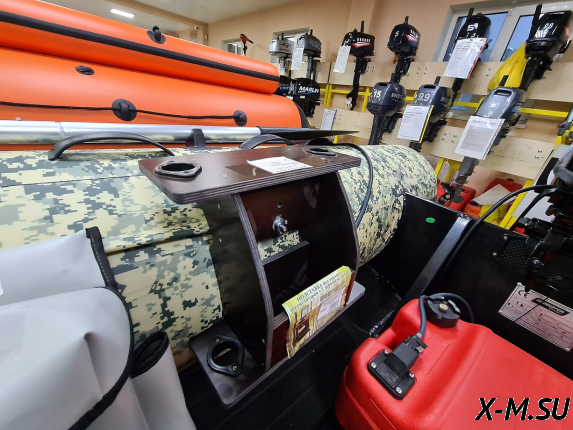 Подставка под эхолот с 2 держ-ми удочки для катеров и лодок