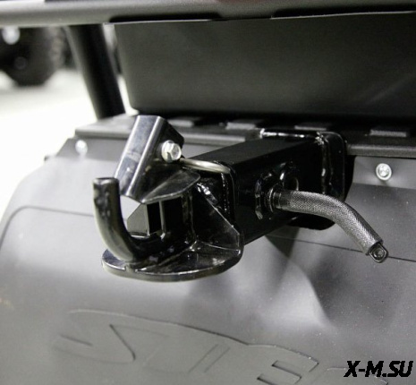 Комплект задней сцепки снегохода Stels 600. 800 пол квадрат (черный) S800 5800000