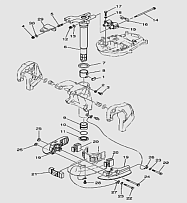 Кронштейн 2-Х ТАКТНОГО ПЛМ TITAN TP40AERTS